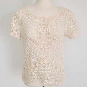 Boho Lace Top (S/M)